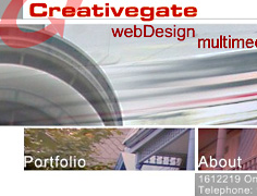 Concept Flash Interface for Creativegate